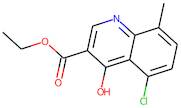 Ethyl 5-chloro-1,4-dihydro-8-methyl-4-oxoquinoline-3-carboxylate