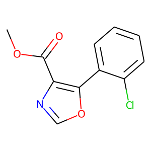 Methyl 5-(2-chlorophenyl)-1,3-oxazole-4-carboxylate