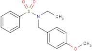 N-Ethyl-N-(4-methoxybenzyl)benzenesulphonamide