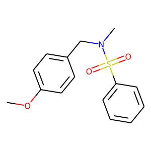 N-(4-Methoxybenzyl)-N-methylbenzenesulphonamide