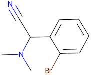 (2-Bromophenyl)(dimethylamino)acetonitrile