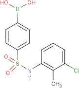 4-[(3-Chloro-2-methylphenyl)sulphamoyl]benzeneboronic acid