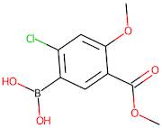 2-Chloro-4-methoxy-5-(methoxycarbonyl)benzeneboronic acid