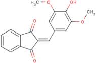 2-(3,5-Dimethoxy-4-hydroxybenzylidene)-1H-indene-1,3(2H)-dione