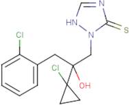 2-[2-(1-Chlorocyclopropyl)-3-(2-chlorophenyl)-2-hydroxypropyl]-1,2-dihydro-3H-1,2,4-triazole-3-thione
