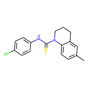 N-(4-Chlorophenyl)-6-methyl-3,4-dihydroquinoline-1(2H)-thiocarboxamide