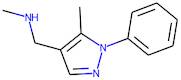 N-Methyl-1-(5-methyl-1-phenyl-1H-pyrazol-4-yl)methylamine