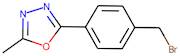 2-[4-(Bromomethyl)phenyl]-5-methyl-1,3,4-oxadiazole