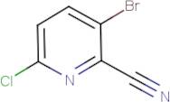 3-Bromo-6-chloropyridine-2-carbonitrile