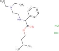 3-Methylbutyl {[2-(diethylamino)ethyl]amino}(phenyl)acetate dihydrochloride