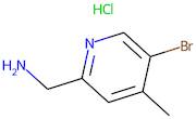 2-(Aminomethyl)-5-bromo-4-methylpyridine hydrochloride