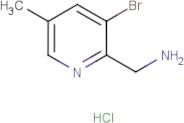2-(Aminomethyl)-3-bromo-5-methylpyridine hydrochloride