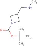 3-[(Methylamino)methyl]azetidine, N1-BOC protected