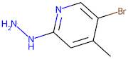 5-Bromo-2-hydrazino-4-methylpyridine