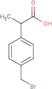 2-[4-(Bromomethyl)phenyl]propanoic acid