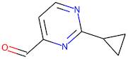 2-Cyclopropylpyrimidine-4-carboxaldehyde