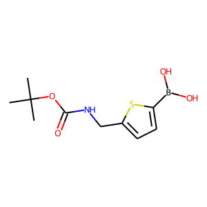 5-(Aminomethyl)thiophene-2-boronic acid, N-BOC protected