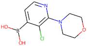 3-Chloro-2-(morpholin-4-yl)pyridine-4-boronic acid