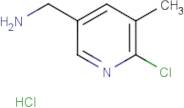 5-(Aminomethyl)-2-chloro-3-methylpyridine hydrochloride