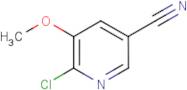6-Chloro-5-methoxynicotinonitrile