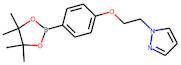 4-[2-(1H-Pyrazol-1-yl)ethoxy]benzeneboronic acid, pinacol ester