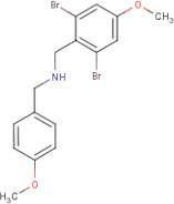 N-[(2,6-Dibromo-4-methoxy-phenyl)methyl]-1-(4-methoxyphenyl)methanamine