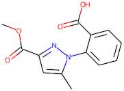 2-[3-(Methoxycarbonyl)-5-methyl-1H-pyrazol-1-yl]benzoic acid