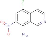 8-Amino-5-chloro-7-nitroisoquinoline