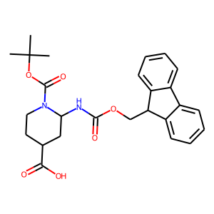 2-Aminopiperidine-4-carboxylic acid, N1-BOC 2-FMOC protected