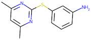 3-[(4,6-Dimethylpyrimidin-2-yl)sulphanyl]aniline