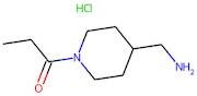 4-(Aminomethyl)-1-propanoylpiperidine hydrochloride