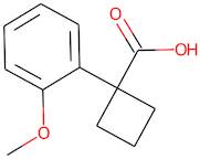 1-(2-Methoxyphenyl)cyclobutane-1-carboxylic acid