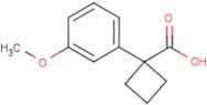 1-(3-Methoxyphenyl)cyclobutane-1-carboxylic acid