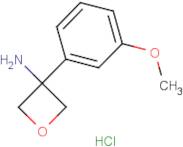 3-Amino-3-(3-methoxyphenyl)oxetane hydrochloride