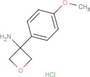 3-Amino-3-(4-methoxyphenyl)oxetane hydrochloride
