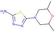 2-Amino-5-(2,6-dimethylmorpholin-4-yl)-1,3,4-thiadiazole