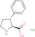 (2S,3R)-3-Phenylpyrrolidine-2-carboxylic acid hydrochloride