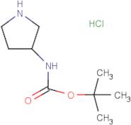 3-Aminopyrrolidine, 3-BOC protected hydrochloride
