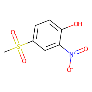 4-(Methylsulphonyl)-2-nitrophenol