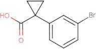1-(3-Bromophenyl)cyclopropane-1-carboxylic acid