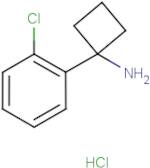 1-(2-Chlorophenyl)cyclobutan-1-amine hydrochloride