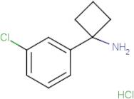 1-(3-Chlorophenyl)cyclobutan-1-amine hydrochloride