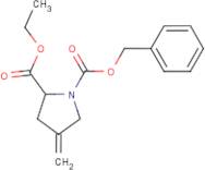 1-Benzyl 2-ethyl 4-methylenepyrrolidine-1,2-dicarboxylate