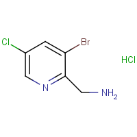 2-(Aminomethyl)-3-bromo-5-chloropyridine hydrochloride