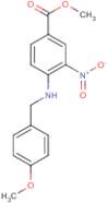 Methyl 4-[(4-methoxybenzyl)amino]-3-nitrobenzoate