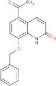 5-Acetyl-8-(benzyloxy)quinolin-2(1H)-one