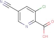 3-Chloro-5-cyanopyridine-2-carboxylic acid