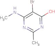 5-Bromo-4-hydroxy-2-methyl-6-(methylamino)pyrimidine