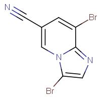 3,8-Dibromoimidazo[1,2-a]pyridine-6-carbonitrile