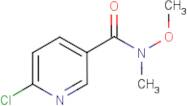 6-Chloro-N-methoxy-N-methylnicotinamide